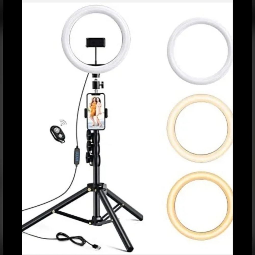 Letscom SEALED! NIB! F-533 Ring Fill Lighting System For Video. R2S!!